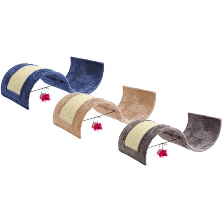 Kitty wave ass. kleuren 54x36x15cm 