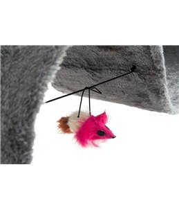 Kitty wave ass. kleuren 54x36x15cm