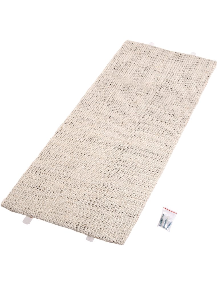 Hoekkrabplank sisal beige 56x100