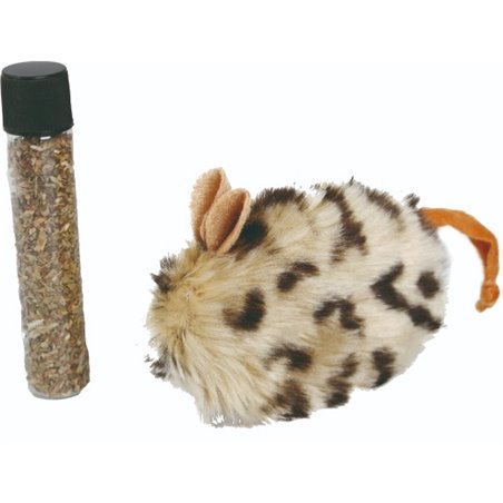 Pluche muis met catnip 