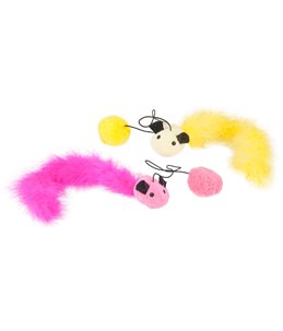 Ps muis + balletje 60cm ass