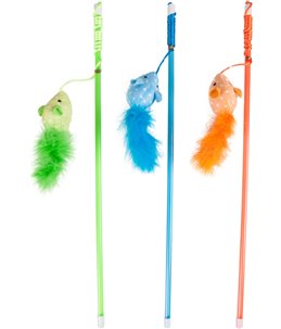 Ps kleurheng+muis 45cm ass