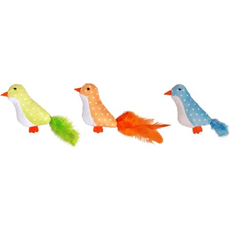 Ps vogel+veer 10cm ass 