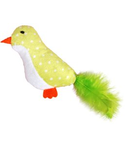 Ps vogel+veer 10cm ass