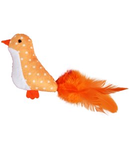 Ps vogel+veer 10cm ass