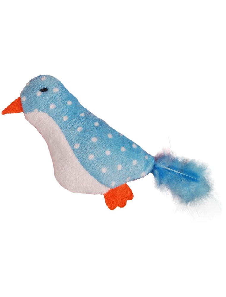 Ps vogel+veer 10cm ass