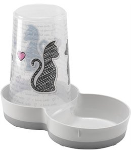 Voeder/drink cats in love 1,5l 