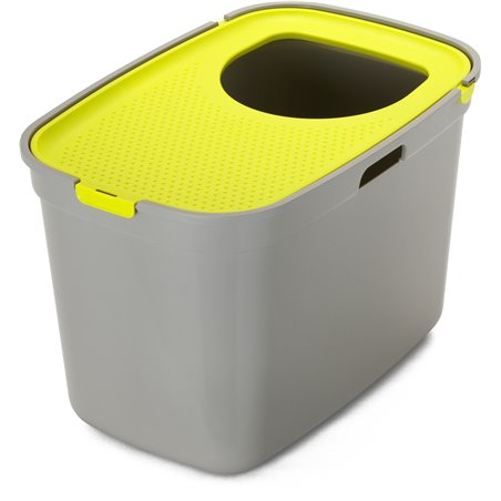 Kattentoilet leyla grijs l 39x59x38cm 