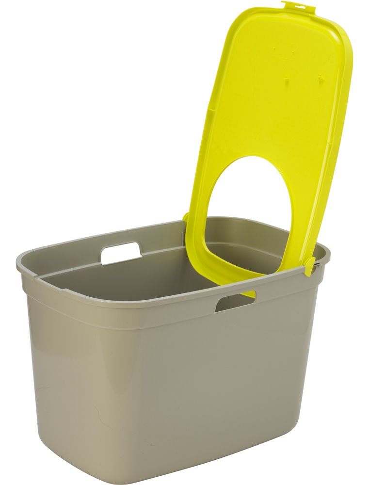 Kattentoilet leyla grijs l 39x59x38cm