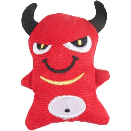 Hs soccer duivel zwart/geel/rood 8cm