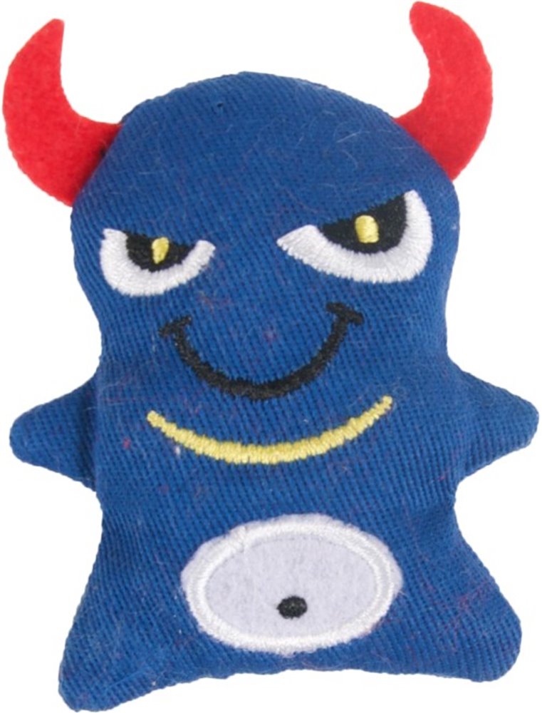 Hs soccer duivel rood/wit/blauw 8cm