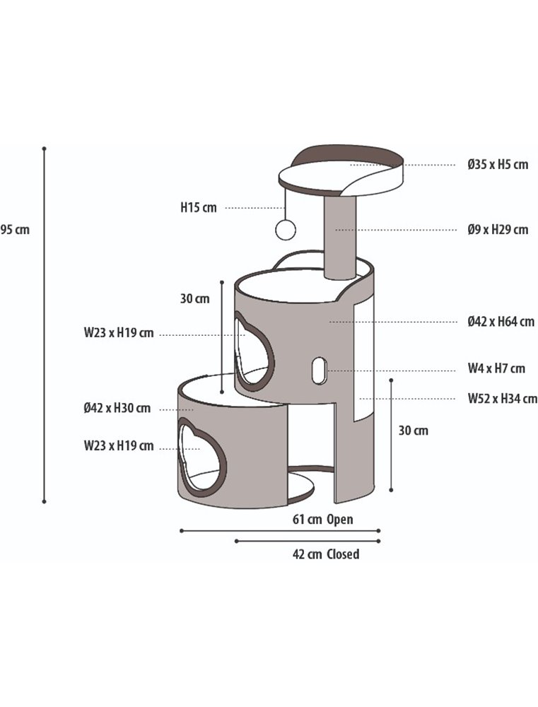 Tonni krabpaal uitschuifbaar
