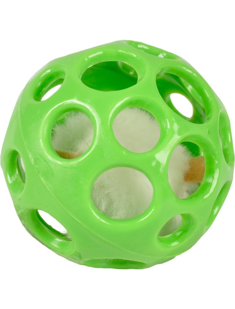 Ps bal met gaatjes + piepende muis