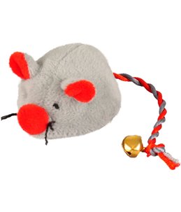 Ps jerry muis met bel grijs 