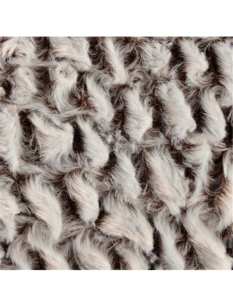 Mand snoozzy iglo grijs/zwart 40x40x20cm