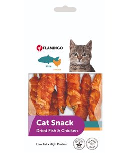 Dried fish with chicken cat 50gr