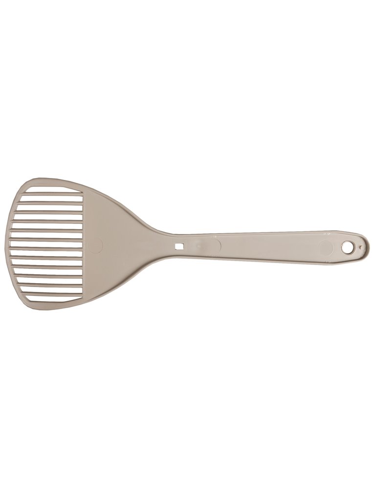 Kattenbakset kitten warm grijs