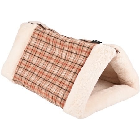 Kathome rein soft plush licht bruin 