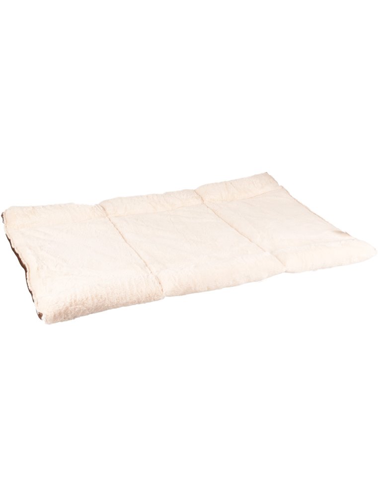 Kathome rein soft plush licht bruin