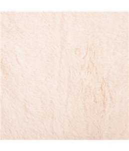 Kathome rein soft plush licht bruin