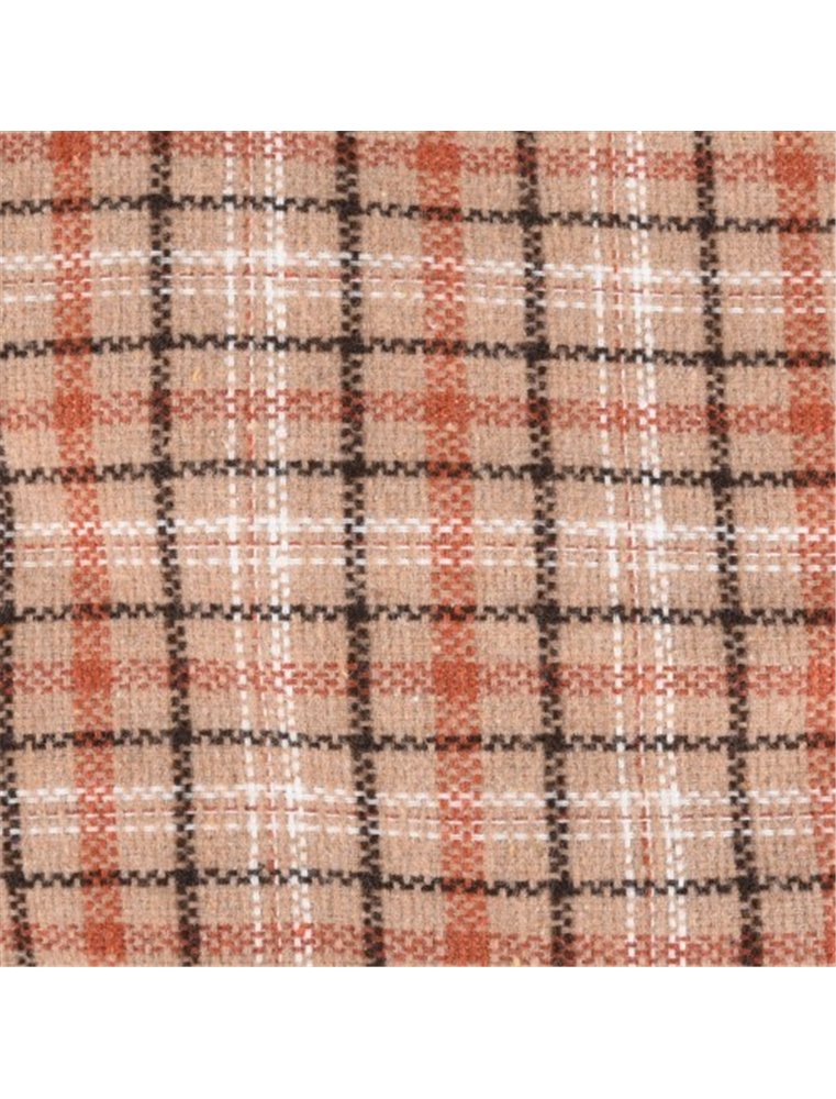 Kathome rein soft plush licht bruin