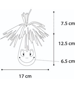 Ps tuimelspeelgoed crazy frog roze