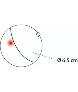 Ps led bal magic roos 6cm