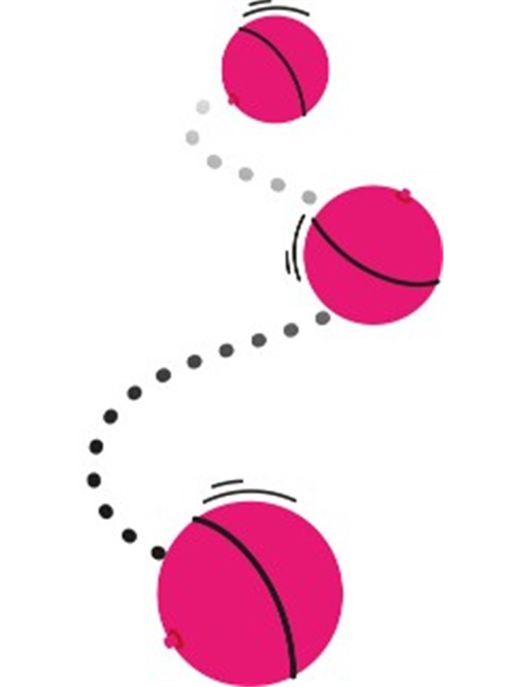 Ps led bal magic roos 6cm