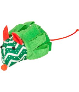 Kerst ps plush flip muis 10cm ass