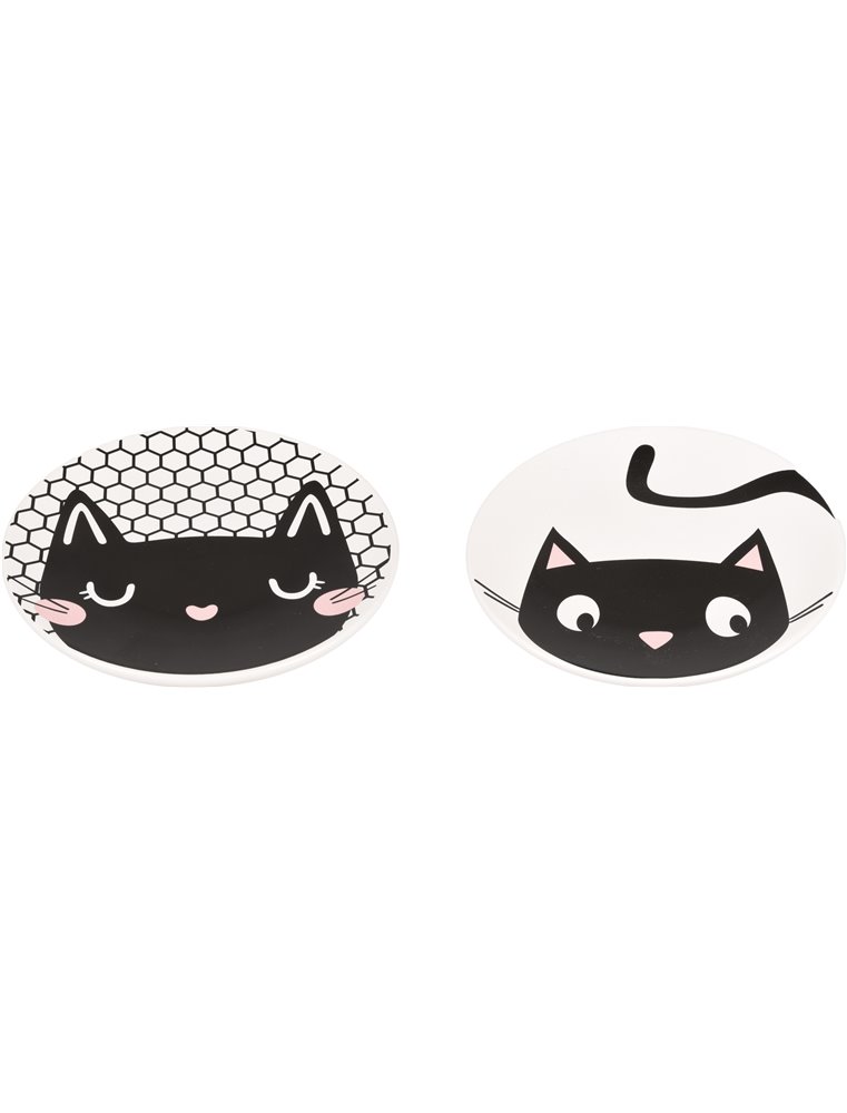 Eetschaaltje kat guus keramisch moza¤ek 30ml 12,7cm