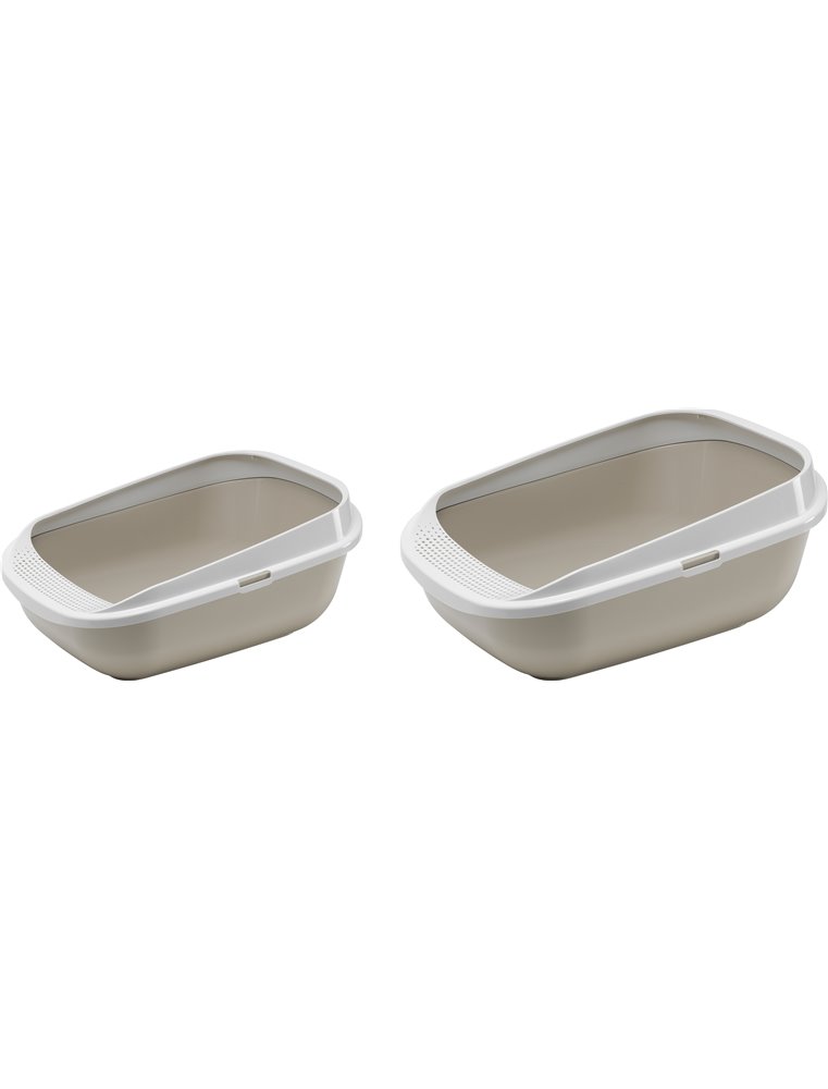 Kattenbak garfy grijs xl 48x65x29,5 cm