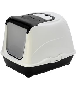 Kattentoilet loki zwart m 38x50x37 cm