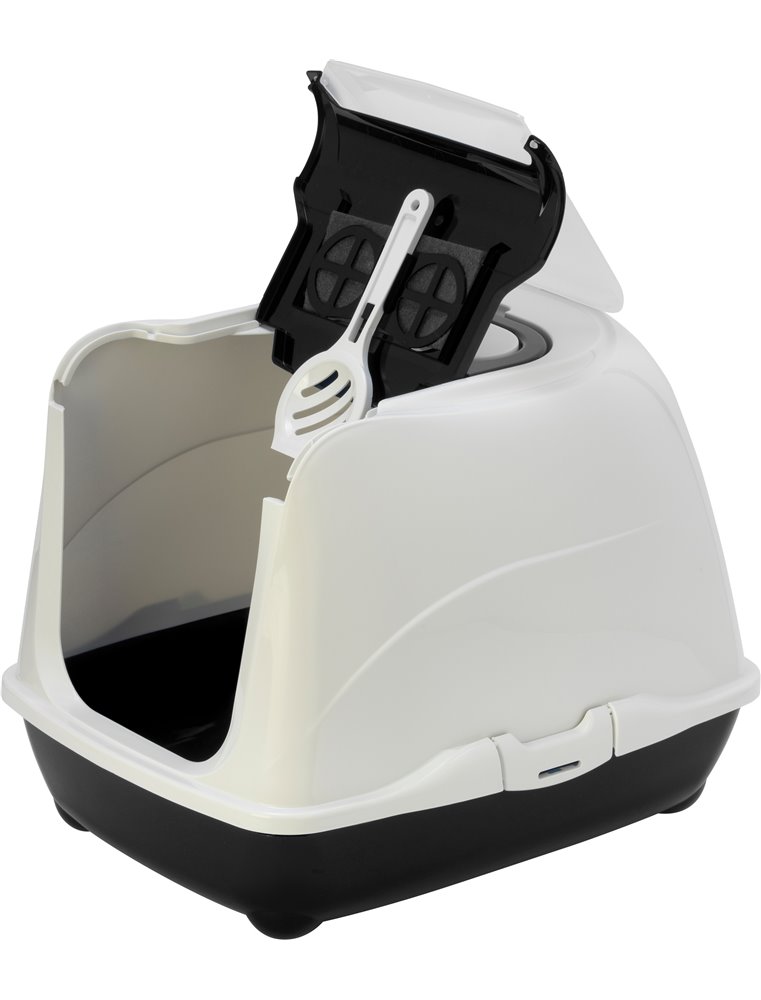 Kattentoilet loki zwart m 38x50x37 cm