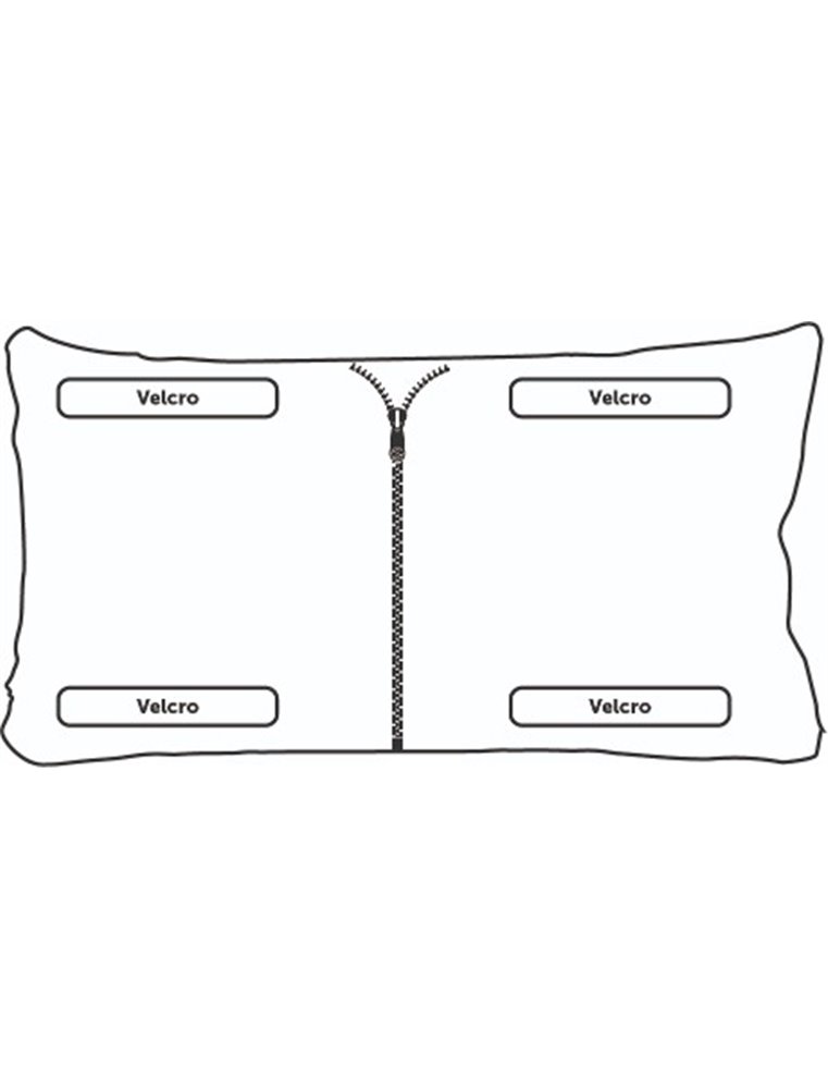 Vensterbankkussen kitty cosy zwart