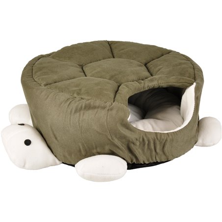 Turtle slaaphol groen 45x18cm 