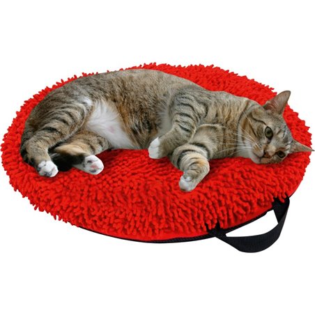 Kussen catmaxx rood 45cm 