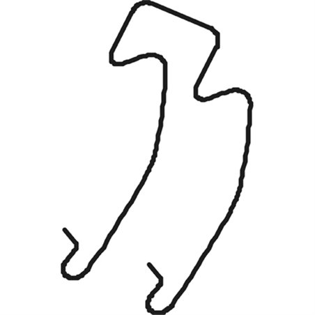 Deurklem zwart max 4-8-12