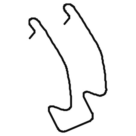 Klem zwart scoiatoli kd