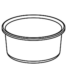 L394 VOERBAK METAAL BR.CHARLIE