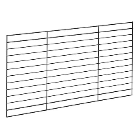 Ferplast zijpaneel voor casita 80 knaagdierkooi - 45,5x25cm