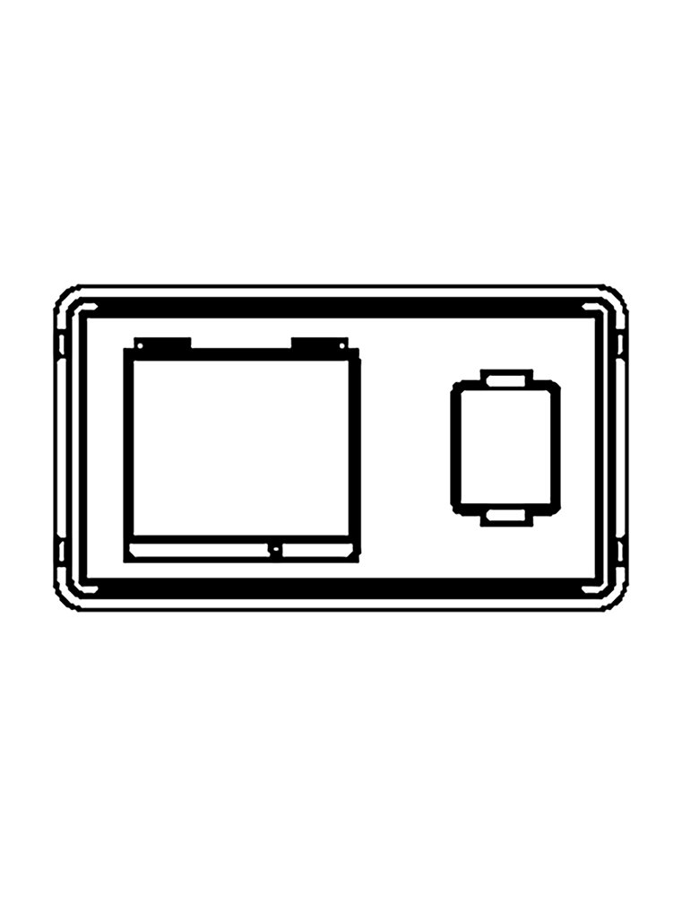 DEKSEL GEO FLAT LARGE ROOD