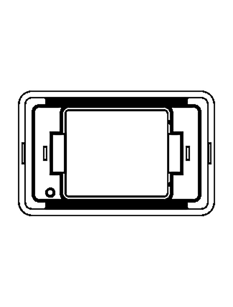 DEKSEL GEO SMALL BLAUW