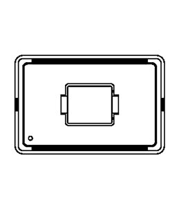 DEKSEL GEO FLAT/XL BLAUW