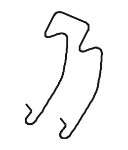 Ferplast metalen klem voor gabry kooi