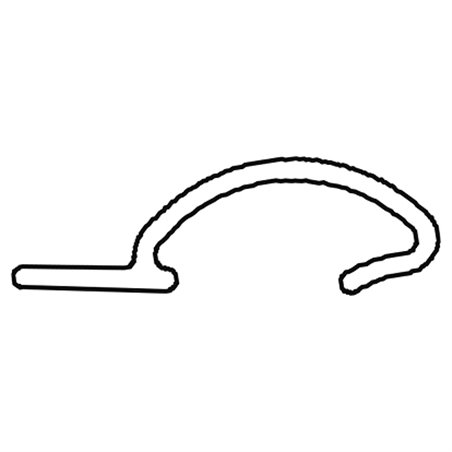 L32 (set 2 stuks) klem wit