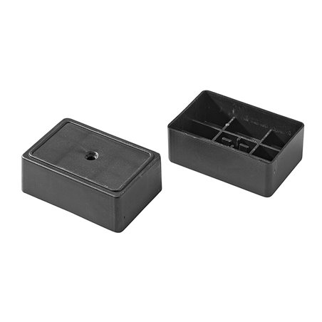 Plastic voet voor houten kooi