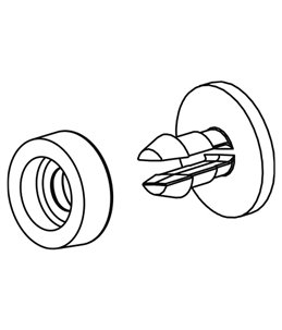 Bevestigingspin dak sun