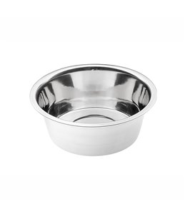 Ferplast voerbak of drinkbak orion kc 56 rvs - 21,3x21,3x7,9cm - 1,8l