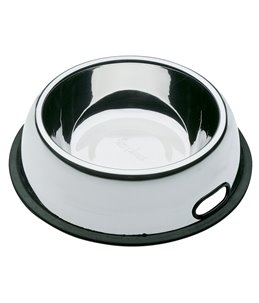 Ferplast voerbak of drinkbak nova kc 80 rvs - 33,5x33,5x7,8cm - 2,5l