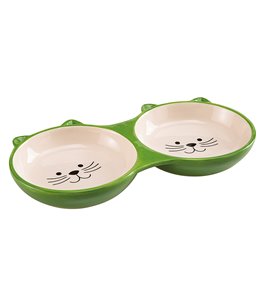 Ferplast katten voerbak of drinkbak izar - 21,5x12x2,5cm - 0,23l